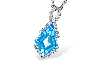 F327-84461: NECK 2.40 BLUE TOPAZ 2.53 TGW