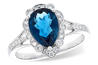 F327-89079: LDS RG 2.25 LONDON BLUE TOPAZ 2.47 TGW