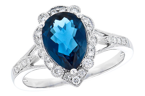 F327-89079: LDS RG 2.25 LONDON BLUE TOPAZ 2.47 TGW (10x7 PS)