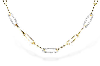 F328-73634: NECKLACE .75 TW (17 INCHES)
