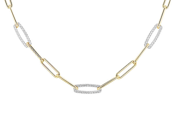 F328-73634: NECKLACE .75 TW (17 INCHES)
