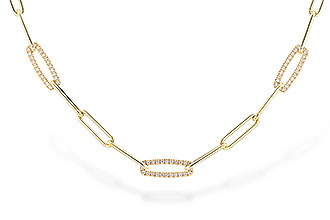 F328-73634: NECKLACE .75 TW (17 INCHES)