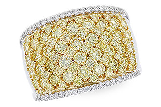 F328-76315: LDS DIA WED RG 2.19 YELLOW DIAS 2.37 TW