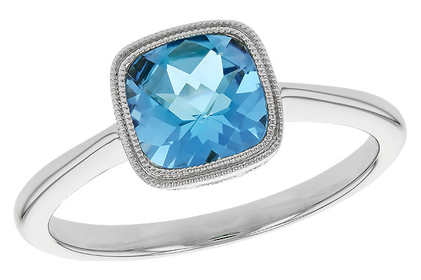 F328-79915: LDS RG 1.45 CT SWISS BLUE TOPAZ