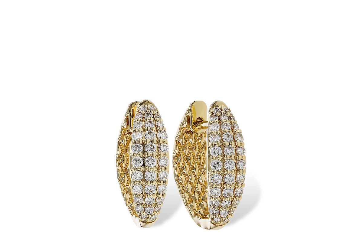 F329-68143: EARRINGS .50 TW