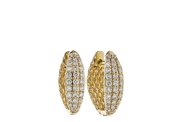 F329-68143: EARRINGS .50 TW