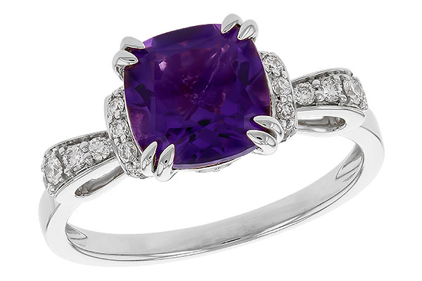 F329-68161: LDS RG 1.83 AMETHYST 2.05 TGW (8MM AMY)