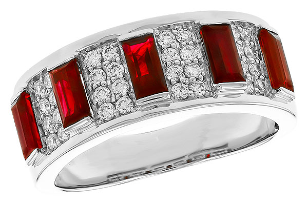 F329-69088: LDS WED RG 1.40 TW RUBY 1.69 TGW