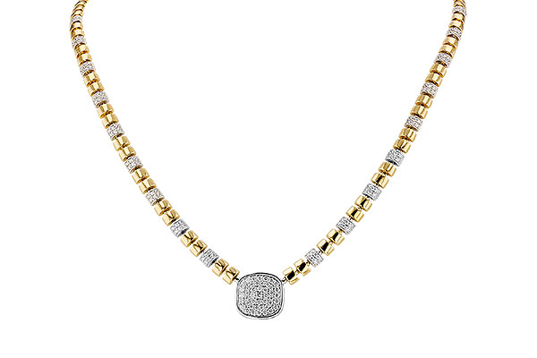 F329-69915: NECKLACE 1.90 TW