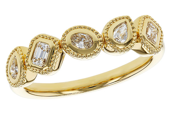 F329-71806: LDS DIA WED RG .34 TW FANCY CUT DIAS