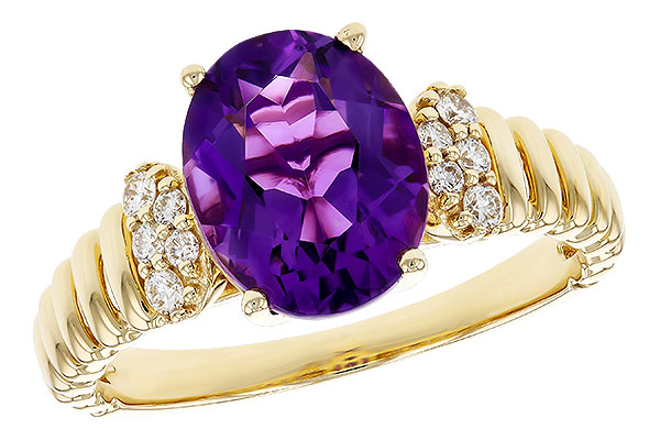 F330-55388: LDS RG 2.12 AMETHYST 2.26 TGW (10x8MM AMY)