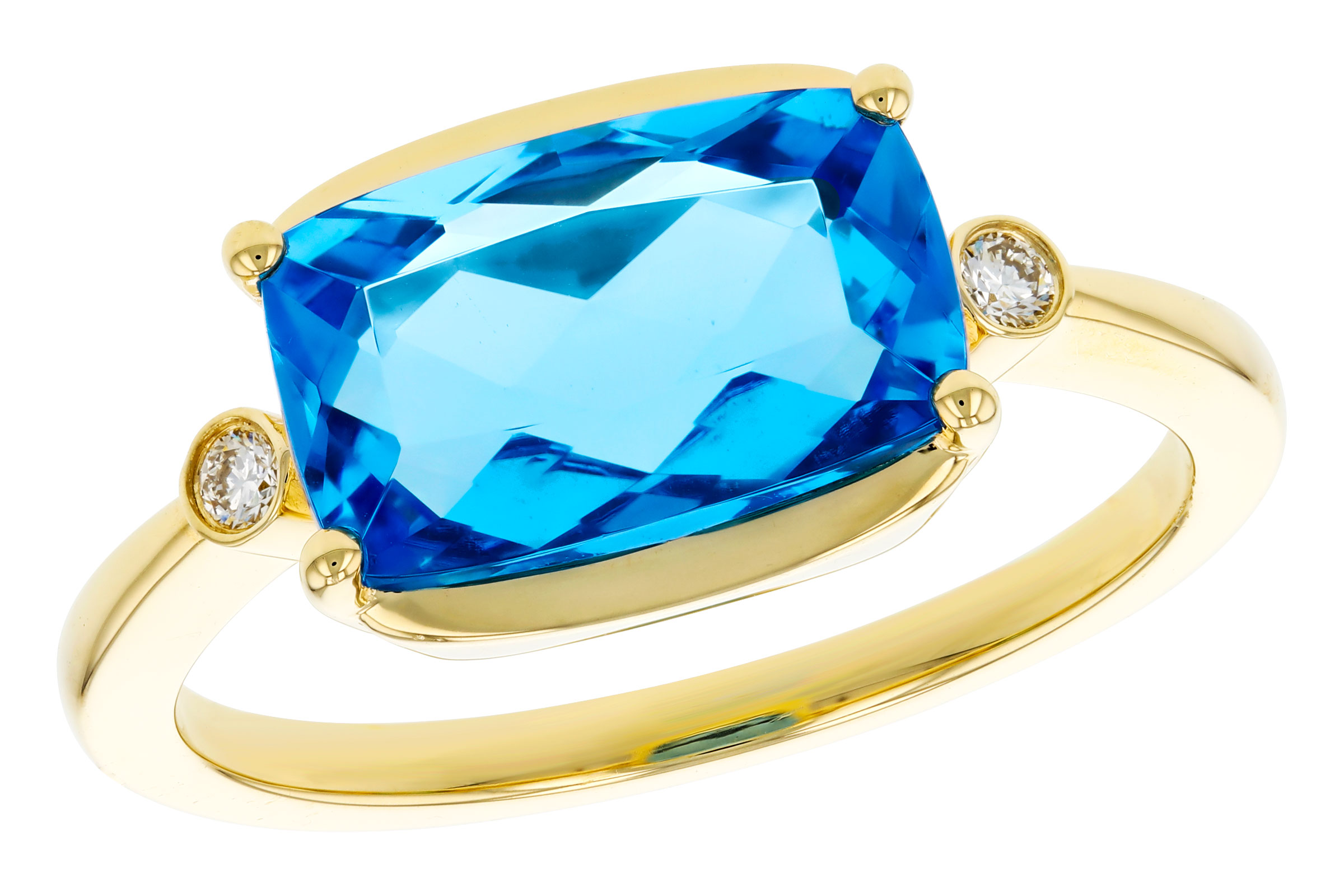 F330-57197: LDS RG 2.88 BLUE TOPAZ 2.92 TGW (11x7MM BT)