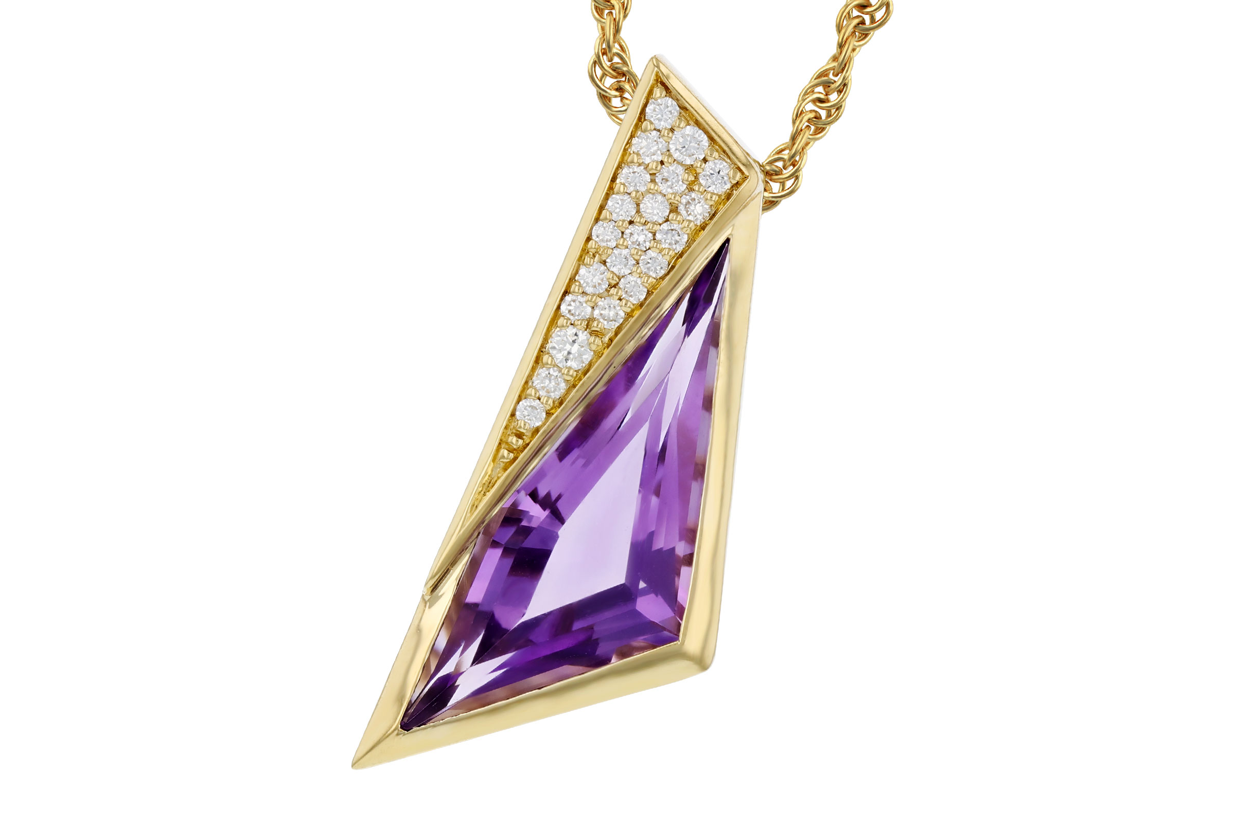 F330-57243: NECKLACE 2.24 AMETHYST 2.33 TGW