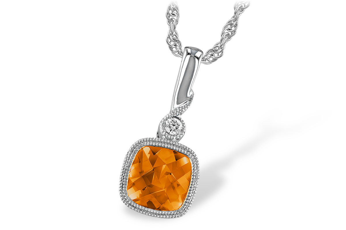 G238-80879: NECK .68 CITRINE .70 TGW