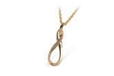 G239-67188: NECKLACE .03 TW