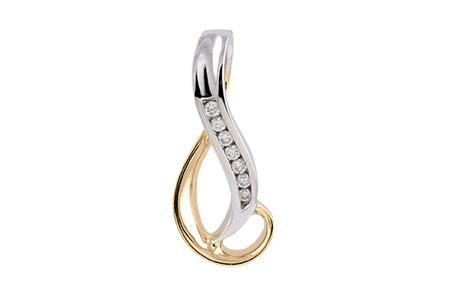 G241-54524: M151-50833 YG SWIRL/WG CHANNEL .16 TW