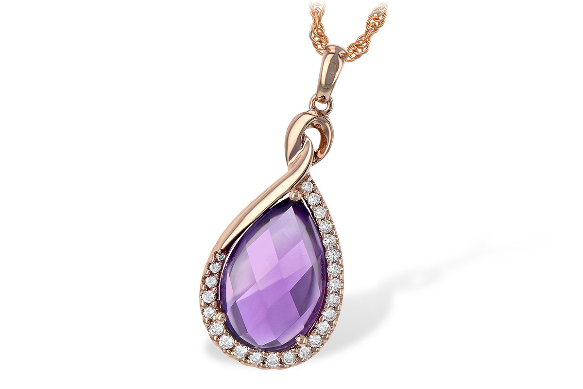 G244-27270: NECK 3.91 AMETHYST 4.10 TGW