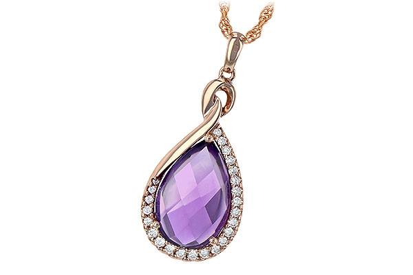 G244-27270: NECK 3.91 AMETHYST 4.10 TGW