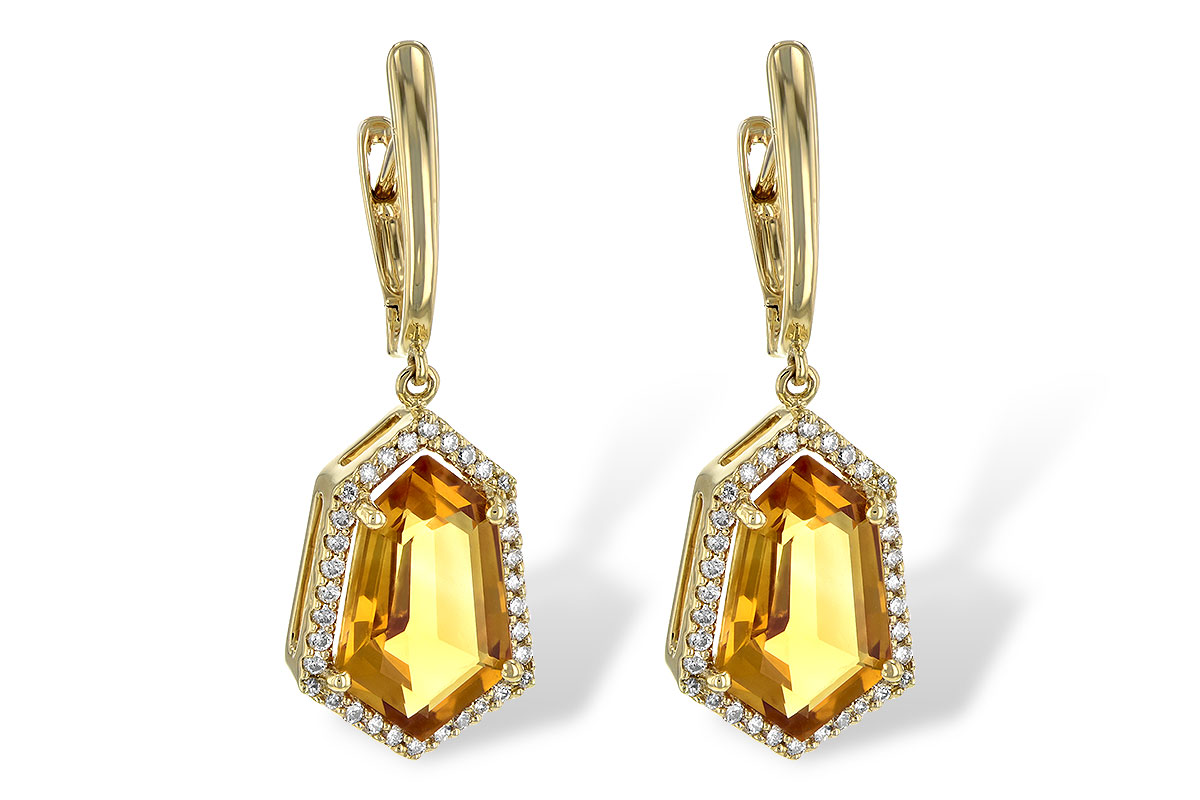 G245-10861: EARR 3.80 TW CITRINE 4.05 TGW