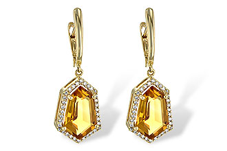 G245-10861: EARR 3.80 TW CITRINE 4.05 TGW