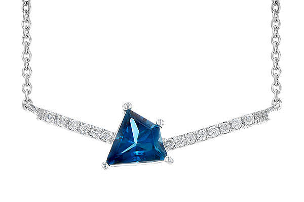 G245-16288: NECK .87 LONDON BLUE TOPAZ .95 TGW