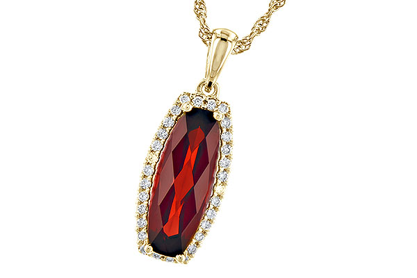 G327-84524: NECK 1.75 GARNET 1.87 TGW