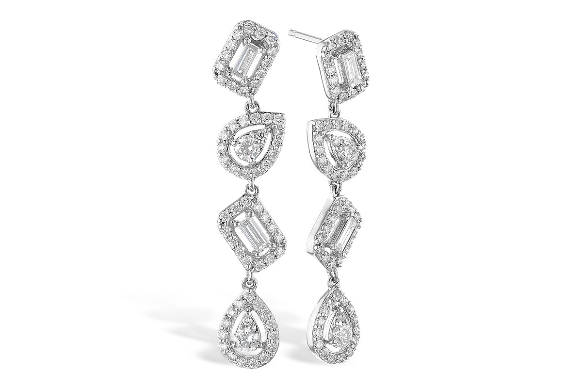 G327-86297: EARR .12 TW BAGUETTES .70 TW