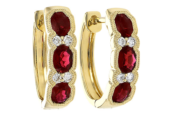 G327-86324: EARR 1.30 TW RUBY 1.45 TGW