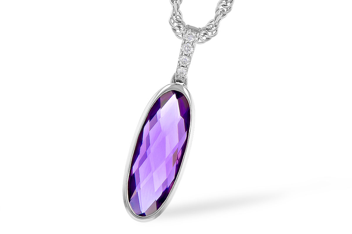 G327-90870: NECK 1.67 AMETHYST 1.70 TGW