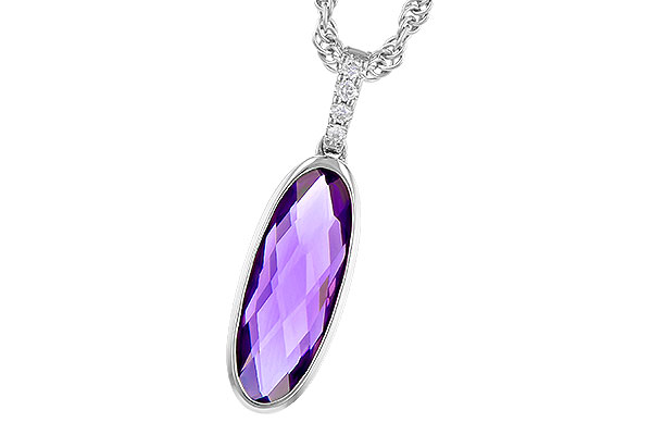 G327-90870: NECK 1.67 AMETHYST 1.70 TGW