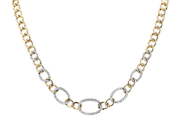 G328-74524: NECKLACE 1.15 TW (17")