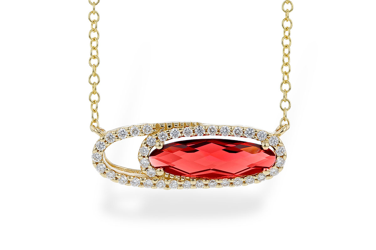G328-75397: NECK 1.16 GARNET 1.30 TGW