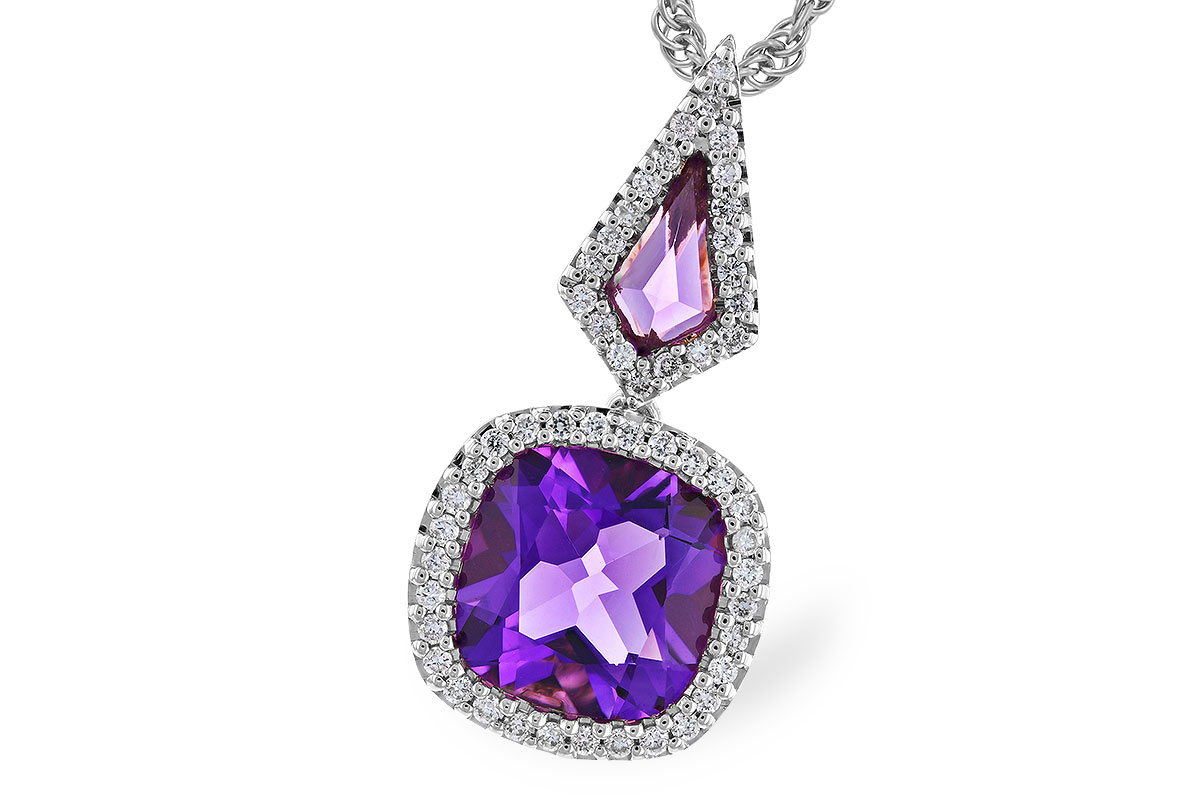 G328-77197: NECK 1.80 TW AMETHYST 1.96 TGW