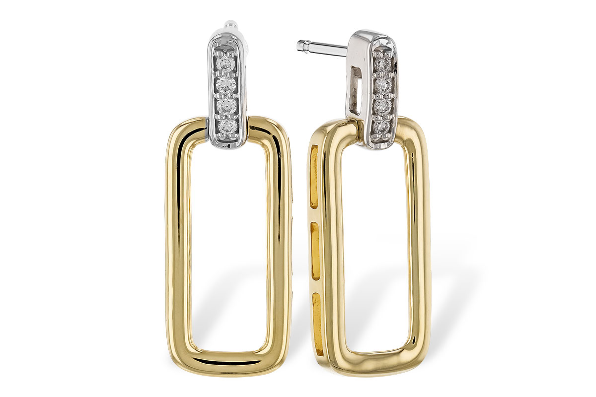 G328-81770: EARRINGS .04 TW