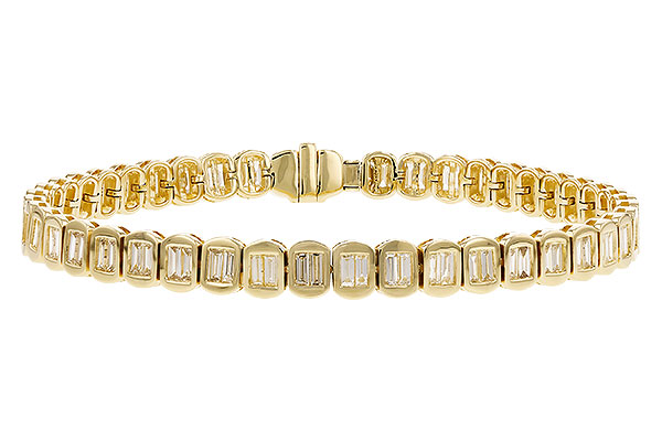 G329-64524: BRACELET 2.30 TW BAGUETTE (7")