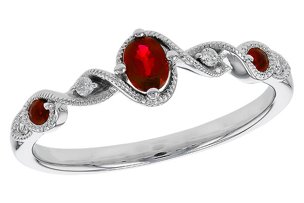 G329-66343: LDS RG .27 TW RUBY .31 TGW