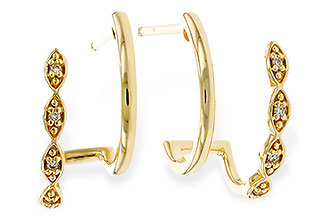G329-68106: EARRINGS .03 TW