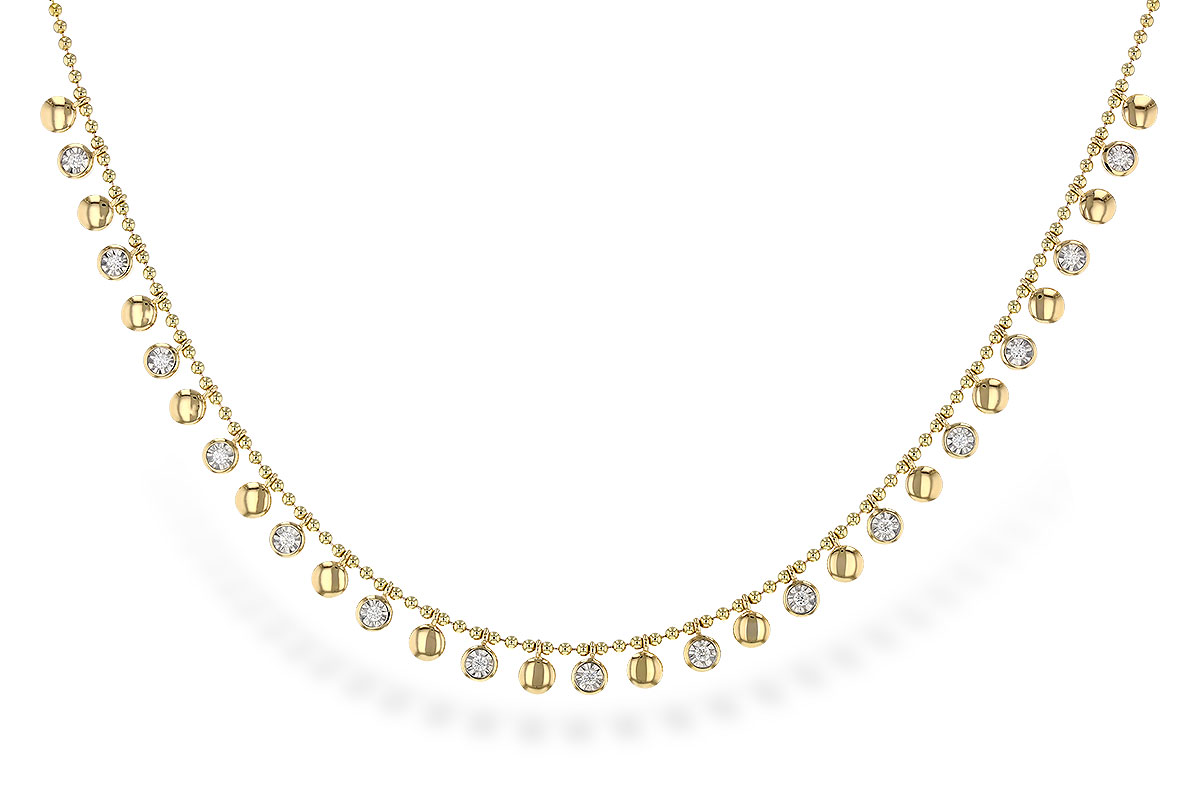G329-71797: NECKLACE .24 TW