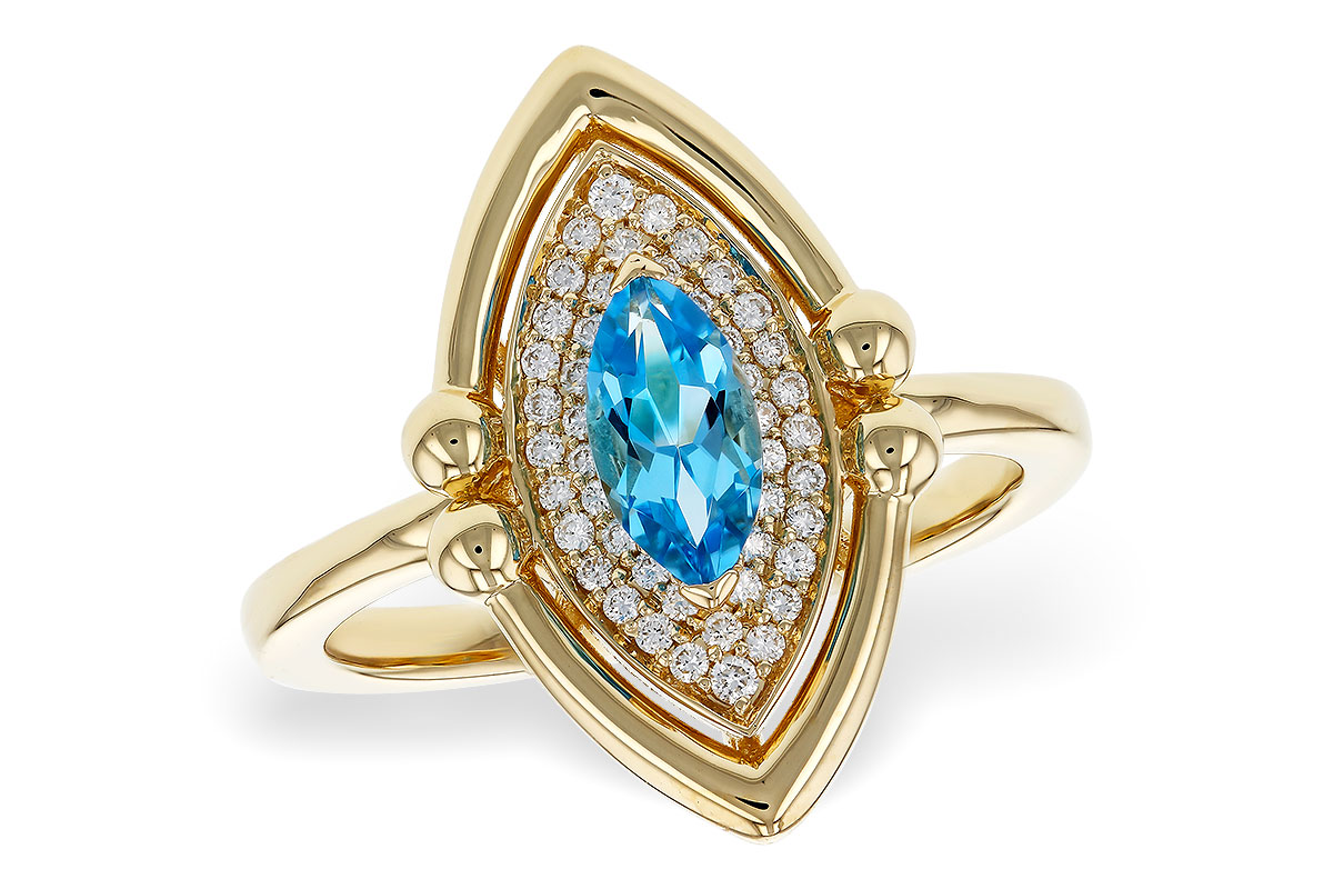 G329-72661: LDS RG .54 BLUE TOPAZ .70 TGW (8x4MM BT)