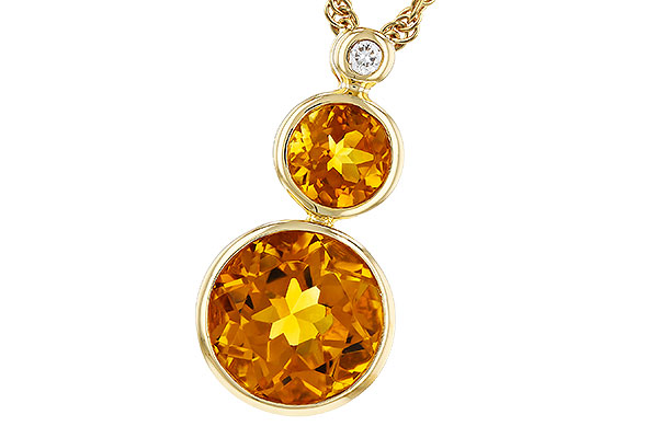 G330-55397: NECK 2.03 CITRINE 2.05 TGW (5MM / 8MM CIT)