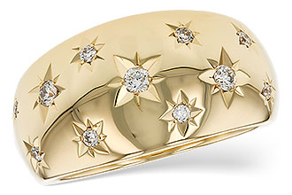 G330-55424: LDS DIA WEDDING RING .18 TW