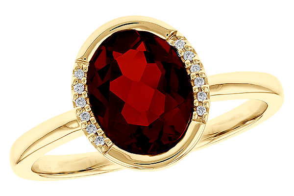G330-56324: LDS RG 2.02 TW GARNET 2.05 TGW (9x7 GAR)