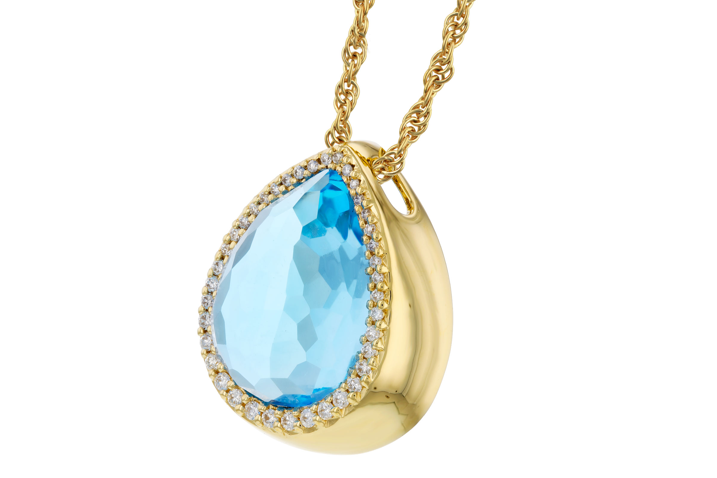 G330-56352: NECK 5.78 LONDON BLUE TOPAZ 5.92 TGW (14x10MM)