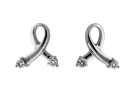 H055-18106: EARRINGS .07 TW