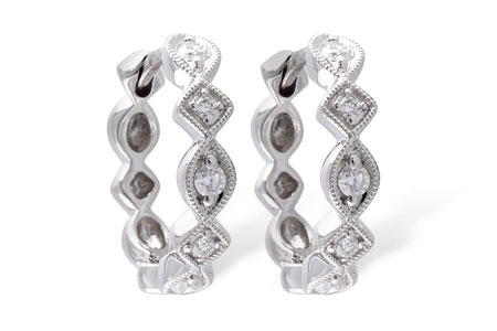 H056-00824: EARRINGS .22 TW