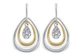 H238-77270: EARRINGS .06 TW