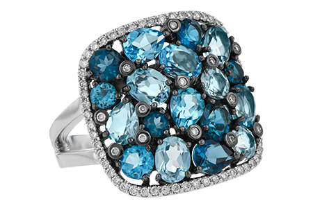 H242-41761: LDS RG 3.67 BLUE TOPAZ 3.94 TGW