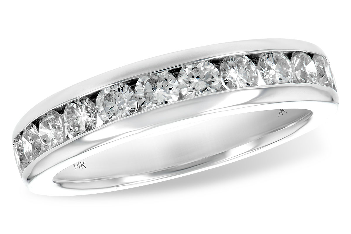 H243-35424: LDS WED RG 1.00 TW (12 STONES)