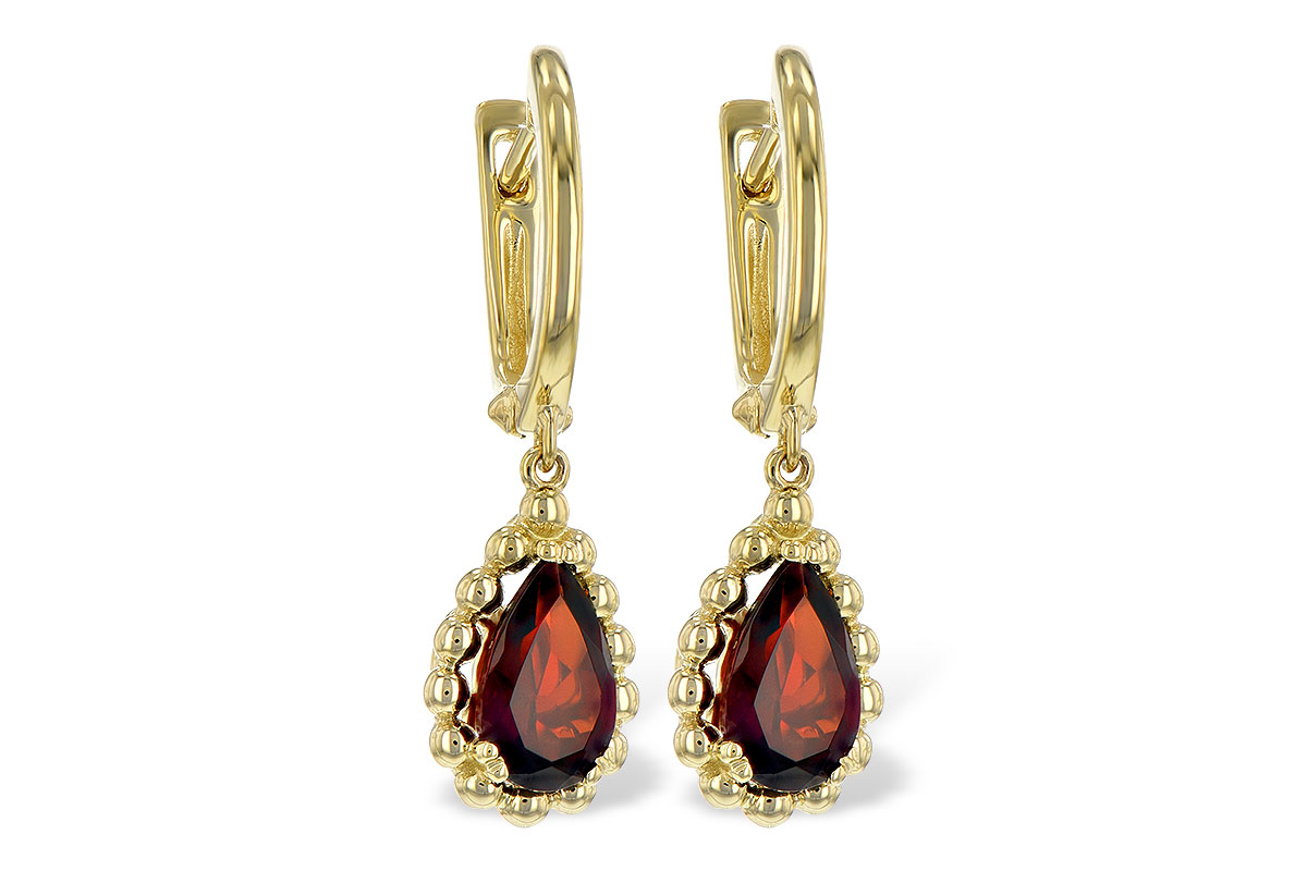 H244-22715: EARR 1.82 GARNET TW
