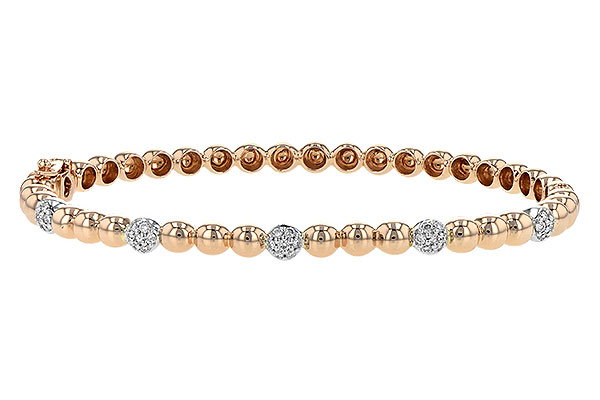 H245-10833: BRACELET .27 TW